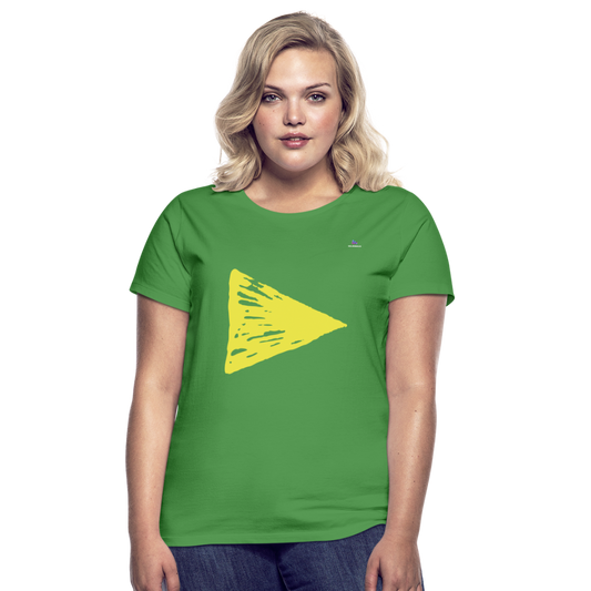 Women's T-Shirt "arrow" - verde 