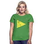 Women's T-Shirt "arrow" - verde 