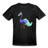 Men's Workwear T-Shirt "peacock" - negro