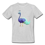 Men's Workwear T-Shirt "peacock" - gris jaspeado