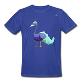 Men's Workwear T-Shirt "peacock" - azul royal