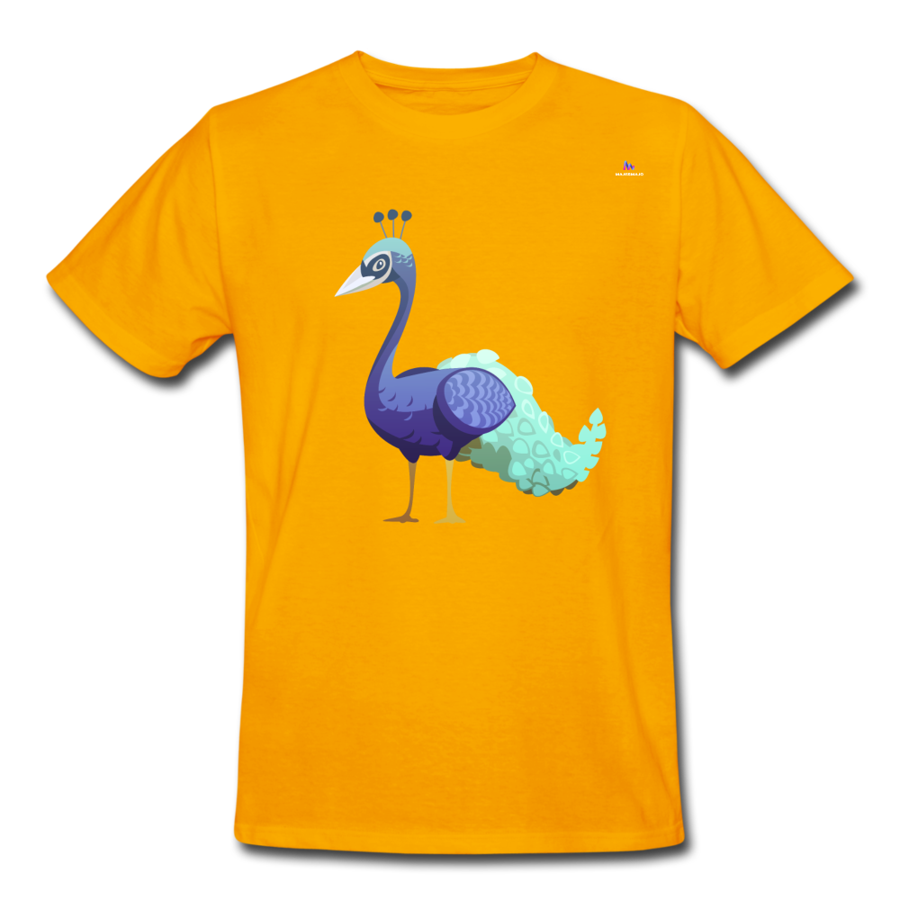Men's Workwear T-Shirt "peacock" - dorado