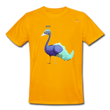 Men's Workwear T-Shirt "peacock" - dorado