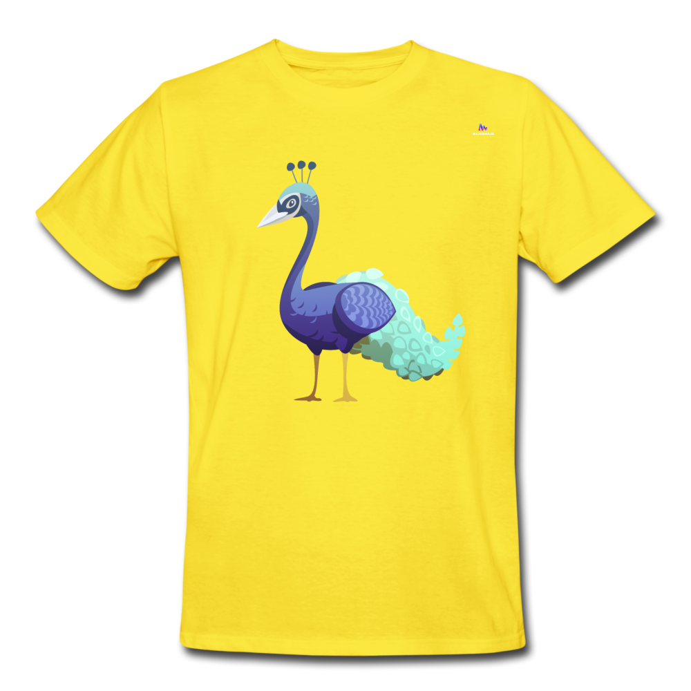 Men's Workwear T-Shirt "peacock" - amarillo