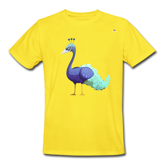 Men's Workwear T-Shirt "peacock" - amarillo