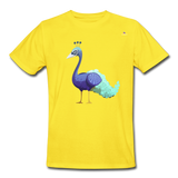 Men's Workwear T-Shirt "peacock" - amarillo