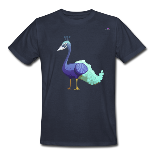 Men's Workwear T-Shirt "peacock" - azul marino