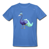 Men's Workwear T-Shirt "peacock" - azul