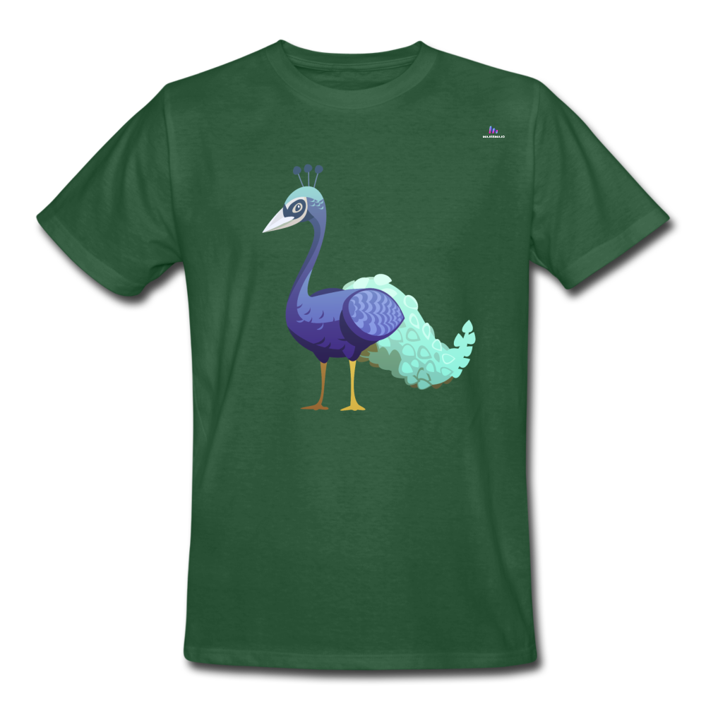 Men's Workwear T-Shirt "peacock" - verde botella