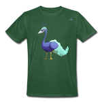 Men's Workwear T-Shirt "peacock" - verde botella