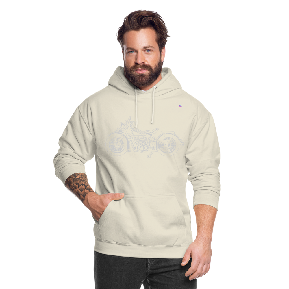 Unisex Hoodie "motorbike" - batido de vainilla