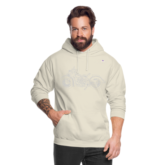 Unisex Hoodie "motorbike" - batido de vainilla