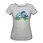 Women's Organic T-Shirt by Stanley & Stella "koala" - gris jaspeado