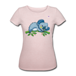 Women's Organic T-Shirt by Stanley & Stella "koala" - rosa crema jaspeado