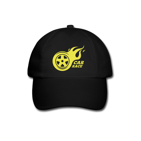 Baseball Cap "car race" - negro/negro