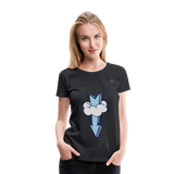 Women's Premium T-Shirt "Arrow comic style" - negro