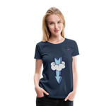 Women's Premium T-Shirt "Arrow comic style" - azul marino