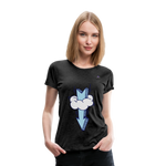 Women's Premium T-Shirt "Arrow comic style" - antracita