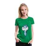 Women's Premium T-Shirt "Arrow comic style" - verde 