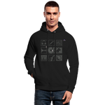 Unisex Organic Hoodie by Stanley & Stella "Music" - negro