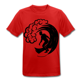 Men's Breathable T-Shirt "Surfer" - rojo