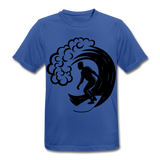 Men's Breathable T-Shirt "Surfer" - azul royal