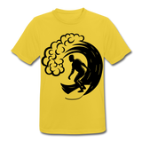 Men's Breathable T-Shirt "Surfer" - amarillo sol