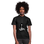 Women's Polo Shirt "hard rock" - negro