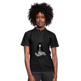 Women's Polo Shirt "hard rock" - negro