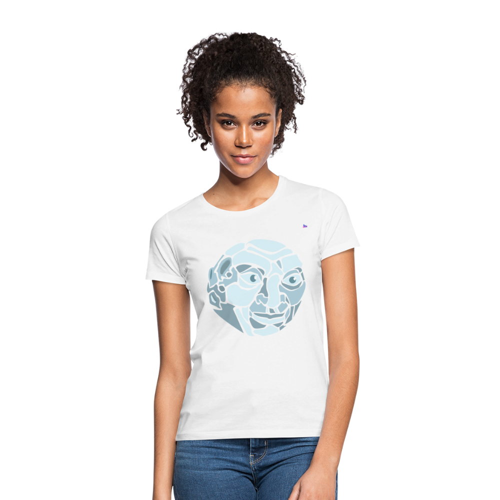Women's T-Shirt "moon" - blanco