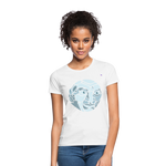 Women's T-Shirt "moon" - blanco