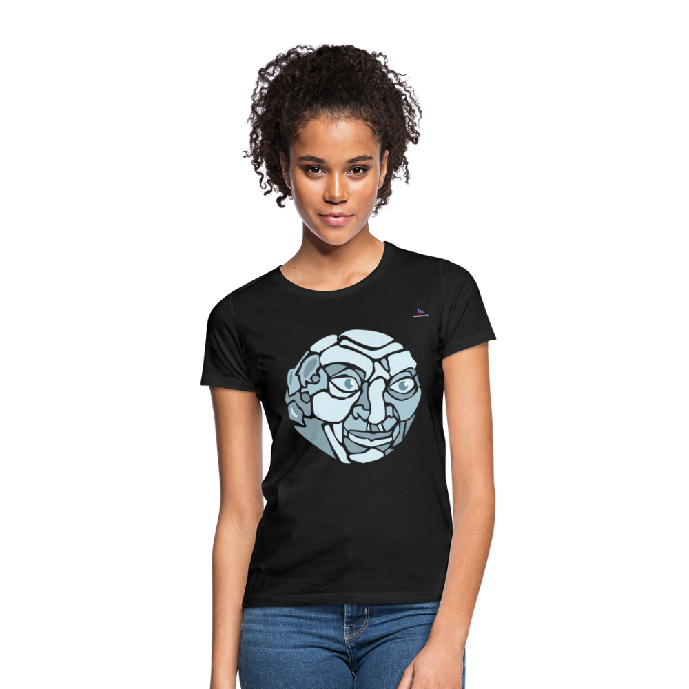 Women's T-Shirt "moon" - negro