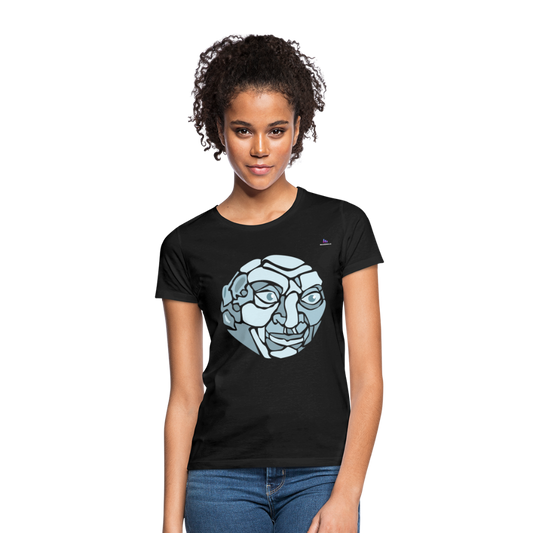 Women's T-Shirt "moon" - negro