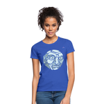 Women's T-Shirt "moon" - azul royal