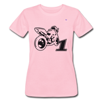 Women’s Slim-Fit T-shirt Bella + Canvas "No 1 Bike" - fucsia lady