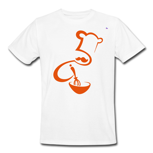 Men's Workwear T-Shirt "Cook" - blanco