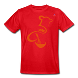 Men's Workwear T-Shirt "Cook" - rojo