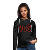 Light Unisex Sweatshirt Hoodie "yes" - antracita