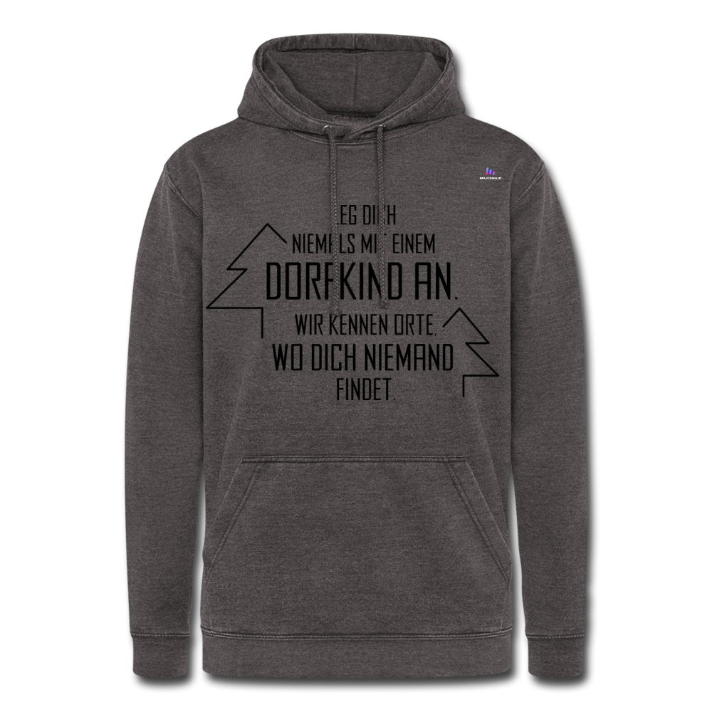 Unisex Vintage Hoodie "Dorfkind" - gris vintage