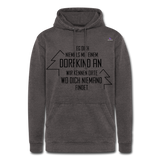 Unisex Vintage Hoodie "Dorfkind" - gris vintage