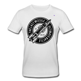 Men's Organic T-Shirt by Stanley & Stella "The last missile" - blanco