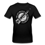 Men's Organic T-Shirt by Stanley & Stella "The last missile" - negro