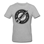 Men's Organic T-Shirt by Stanley & Stella "The last missile" - gris jaspeado