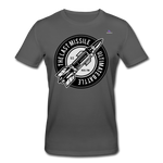 Men's Organic T-Shirt by Stanley & Stella "The last missile" - antracita