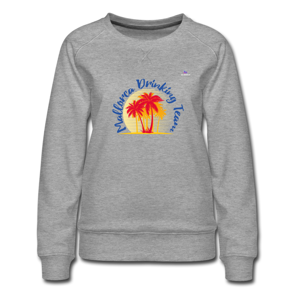 Women's Premium Sweatshirt "Mallorca team" - gris jaspeado