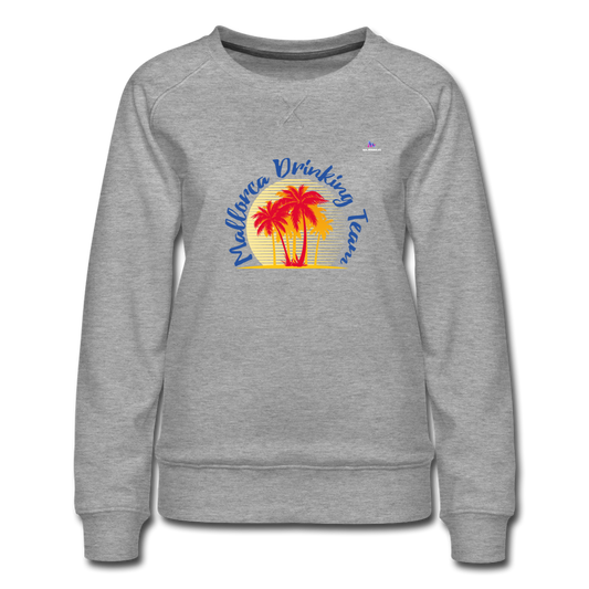 Women's Premium Sweatshirt "Mallorca team" - gris jaspeado