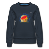 Women's Premium Sweatshirt "Mallorca team" - azul marino