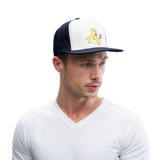 Trucker Cap "Unicorn" - blanco/azul marino