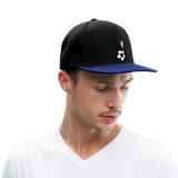 Snapback Cap "I love French football" - negro/azul intenso