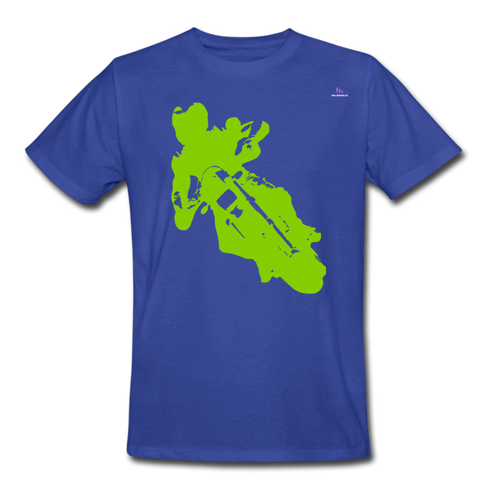 xCamiseta de trabajo para hombre "moto" - azul royal